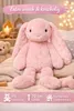 Kuscheltier Hase XXL 70 cm Plüschtier mit langen Ohren Produktbild-Vorschau 3