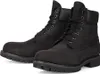 A pair of black Timberland boots on a white background. Anteprima dell’immagine prodotto