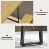 Outsunny Sitzgruppe 3-teilig Holz Essgruppe für 6 Personen Produktbild-Vorschau 5