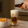 Mr. & Mrs. Panda Bierglas Igel Familie - Transparent - Produktbild-Vorschau 2