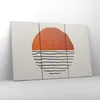 Bild auf Leinwand - Leinwandbild - 3 Teile - Modern Sonne Produktbild-Vorschau 4