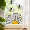 Fenstersticker Biene & Blume holografisch – Produktbild-Vorschau 2