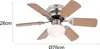 Globo Lighting ventilátor kovový nikel matný, 1x E27 Náhľad obrázku produktu 9