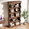 Bücherregal 178 cm Hoch mit 6 Böden, Standregal Produktbild-Vorschau 6