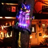 Abstürzende Hexe in Baum Halloween-Dekorationen mit LED Produktbild-Vorschau 3