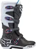 FOX Motion Bottes de Motocross, noir/blanc/gris, 10 Voir les images du produit 2