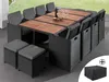 Best Mobilier Cuba - Salon de jardin encastrable 12 places Voir les images du produit 2