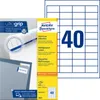 Avery - Etiketten - weiß - A4 (210 x 297 mm) - 100 Stck. Voir les images du produit 8