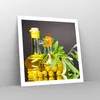 Poster - Poster ohne Rahmen - Flasche Glas Olive Öl - 60x60 Produktbild-Vorschau 7