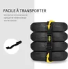 Outsunny Lot de 4 poids de lestage circulaire pour tonnelle Voir les images du produit 6