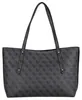 GUESS HWLG9648240 BRENTON TOP ZIP TOTE Woman coal logo Produktbild-Vorschau 4