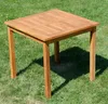 ALEOS. echt TEAK Holztisch Gartentisch Garten Tisch 80x80cm Produktbild-Vorschau 3