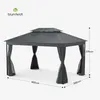 Blumfeldt Mondo Dual Pavillon 3x4 – Doppeldach & Produktbild-Vorschau 8