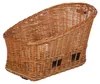 Hinterrad-Tierfahrradkorb Basil Pasja M  45cm, natural, Produktbild-Vorschau 1