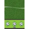 Fussball Tischdecke Party-Deko schwarz-weiss-grün 130x180cm Produktbild-Vorschau 6