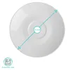 Argon Ta 48-teiliges weißes stapelbares Teetassen-Set – Produktbild-Vorschau 4