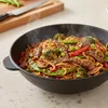 Gusseisen Wok 30 cm Asia Wokpfanne 4,7L Schmortopf Produktbild-Vorschau 8