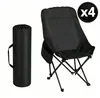 4er-Set Faltstuhl Strandstuhl Campingstuhl - Angelstuhl & Produktbild-Vorschau 1