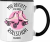 Trendation - Lustige Rollschuh-Tasse Geschenk für Produktbild-Vorschau 1