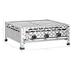 vidaXL vidXL Gastro-Gasgrill 3 Flammen Edelstahl Silbern Produktbild-Vorschau 6