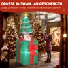 Outsunny Aufblasbar Beweglich Weihnachtsmann aus Produktbild-Vorschau 7