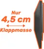 AKKE Light Graphite Table murale pliante avec angles Voir les images du produit 8