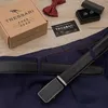 Tressari Cintura da uomo con fibbia automatica Isaiar nera Anteprima dell’immagine prodotto 6