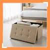 Relaxdays Sitzbank, Stauraum, Stoff, faltbar, gepolstert, Produktbild-Vorschau 5