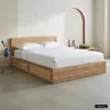 sweeek - Bett mit Lattenrost und Kopfteil 160 x 200 cm + 4 Produktbild-Vorschau 5