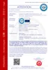 A document with text and logos, likely a certification or attestation. Produktbild-Vorschau