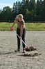 Dunggabel kunststoff gold, ohne Stiel Produktbild-Vorschau 2