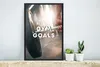 MuchoWow® MuchoWow® Gerahmtes Poster Turnhallenziele' - Produktbild-Vorschau 5
