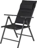 Chaise de camping CampFeuer, noire, réglable en 7 Voir les images du produit 1