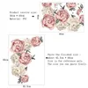 Wandtattoo Pfingstrose Rosenblüten Wandsticker Produktbild-Vorschau 4