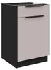 Küchen Unterschrank 50 cm Küche ARONA Kaschmir beige matt + Produktbild-Vorschau 1