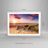 Gerahmtes Poster - Weißer Rahmen - Meer Strand Düne - 70x50 Produktbild-Vorschau 5