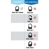 MMOBIEL Ohrpolster Ear Pads für Beats by Dr. DRE Solo 2 & 3 Produktbild-Vorschau 6