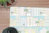MuchoWow® Schreibtischunterlage Miami - Skyline - Muster - Produktbild-Vorschau 2