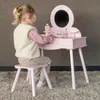 Bandits & Angels Kinderschminktisch Sofia Pink mit Spiegel Produktbild-Vorschau 4