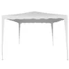 Tonnelle de jardin Aktive 300 x 250 x 300 cm Acier blanc Voir les images du produit 1