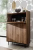 Barschrank in Eiche Nb. VAREDO-132 Wohnzimmer Möbel im Produktbild-Vorschau 1