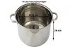 Suppentopf mit Glasdeckel 14l Induktion Produktbild-Vorschau 8