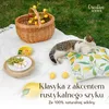 Creative Home Kosz Piknikowy Wiklinowy na Zakupy z Uchwytem Podgląd zdjęcia produktu 8
