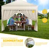 tillvex® 2X boční stěna béžová pro altán 3x3m a 3x6m | Náhled obrázku produktu 3
