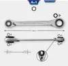 BRILLIANT TOOLS Klucz oczkowy z podwójną grzechotką Podgląd zdjęcia produktu 20