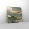 Bild auf Leinwand - Leinwandbild - Einteilig - Rot Flugzeug Produktbild-Vorschau 4