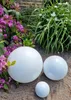 3er Set Dekorationskugel 40-30-20 cm aus Edelstahl weiß Produktbild-Vorschau 2