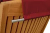 Nackenkissen rot 36 x 49 cm als Kopfstütze für Sonnenliege Produktbild-Vorschau 5