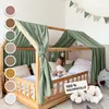 Hausbett Himmel Gold aus Musselin - 2er-Set für Kinderbett Produktbild-Vorschau 1