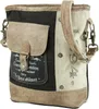Sunsa Damen/Herren Umhängetasche große Schultertasche Produktbild-Vorschau 4